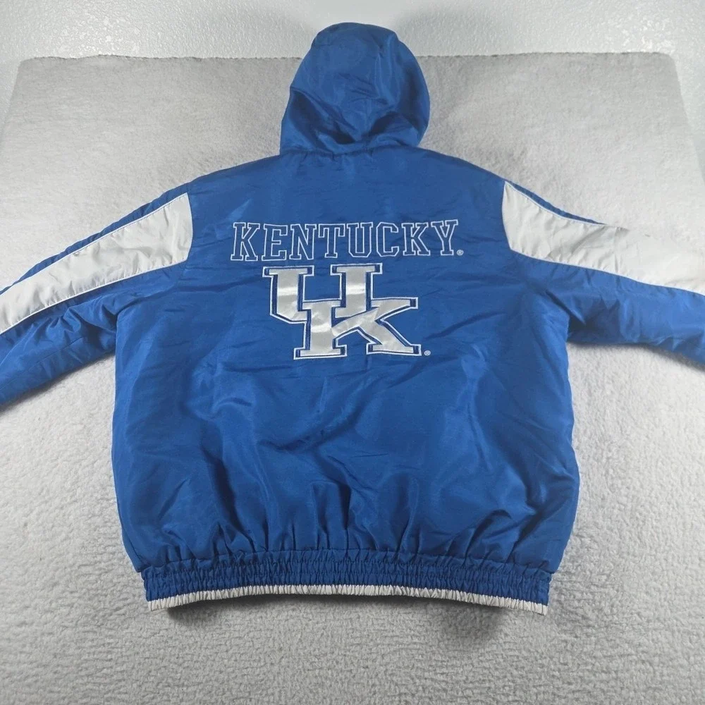 Vintage‎ University of Kentucky UK Zip Jacket Coat Size XL Blue Hoodie